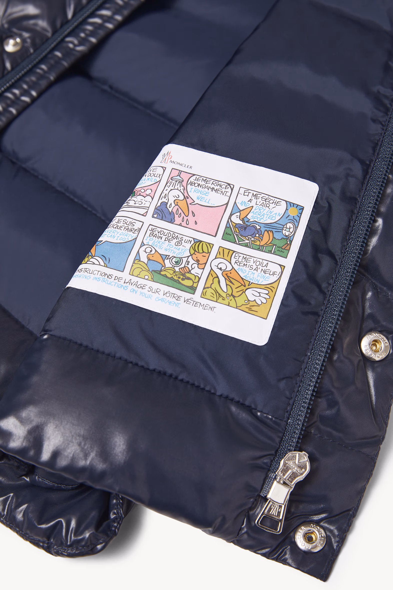 Doudoune sans manches Tib Garçon Bleu marine Moncler 4